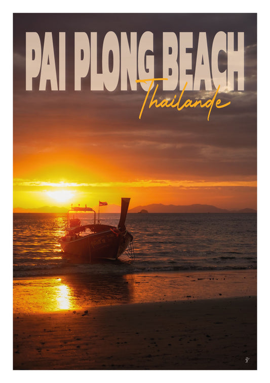 Stranded in the evening's gold